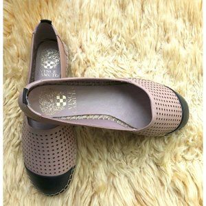 NEW in BOX Vince Camuto Dandee perforated Leather loafers / flats Women's size 7